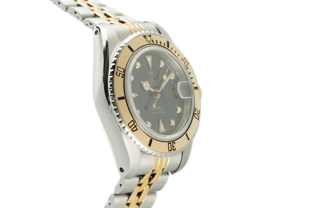 IMG_9081 Tudor Prince Oysterdate Womens watch Automatic Gold Steel 96093 Replica 4