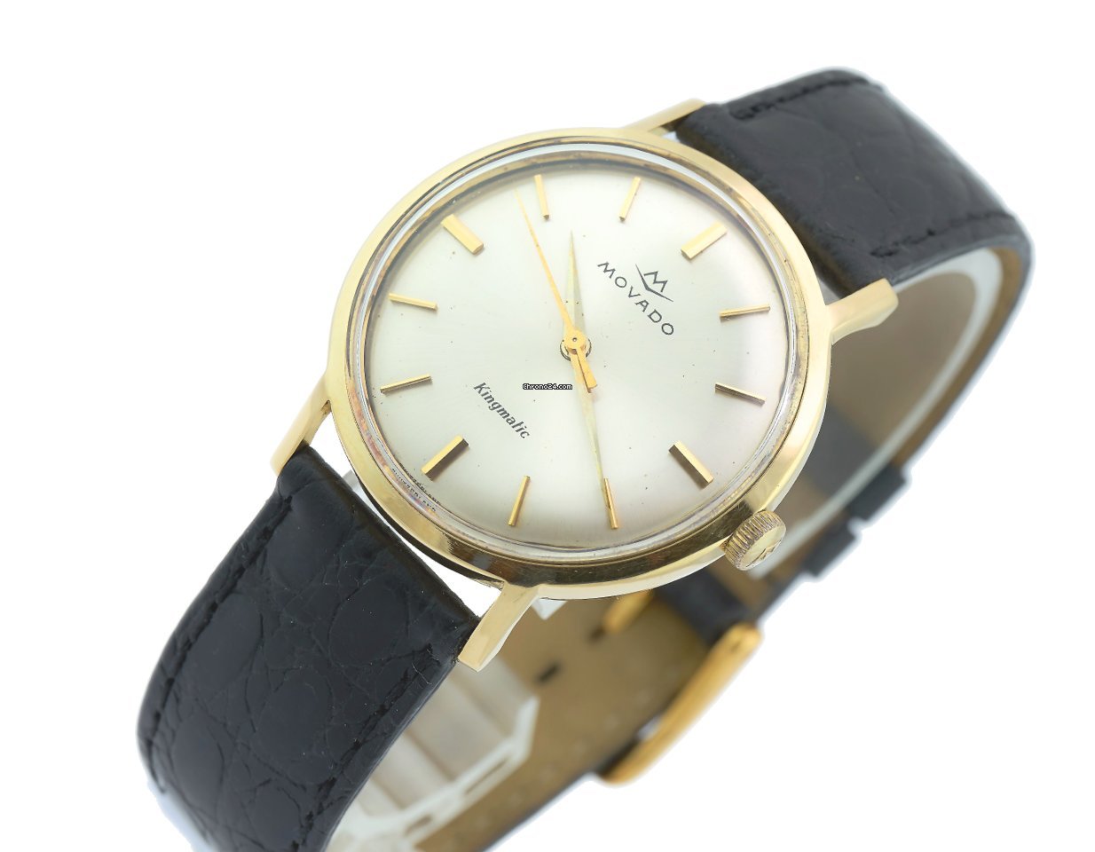 IMG_9081 Movado Kingmatic Mens watch Unisex Automatic Yellow gold Movado Kingmatic Replica 4