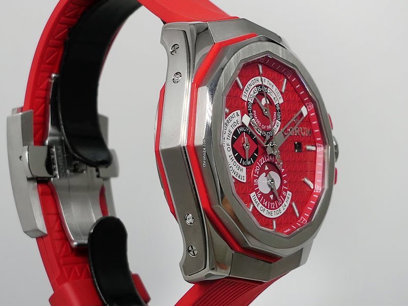 IMG_9081 Corum Admirals Cup AC-One Mens watch Unisex Automatic Titanium 277.101.04 F376 -AR12 Replica 4
