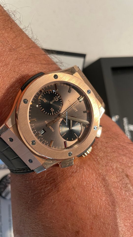Hublot Classic Fusion Mens watch Unisex Automatic Rose gold 521.OK.3481.LR.TKH14 Replica 4