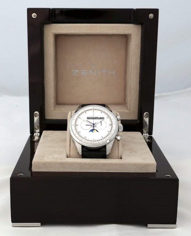 Zenith El Primero Mens watch Unisex Automatic Steel 03.2160.4047 02.C713 Replica 4