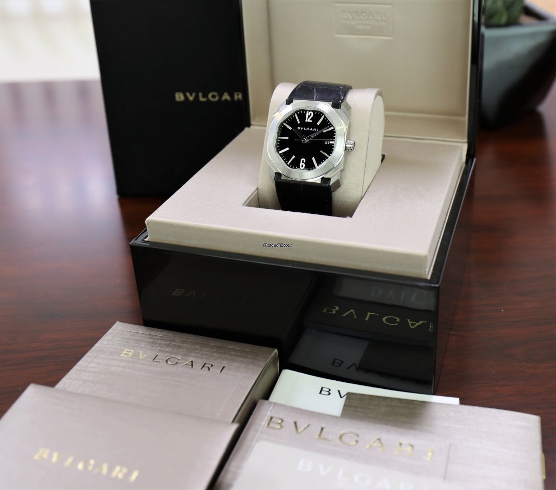 Bulgari Octo Mens watch Unisex Automatic Steel 102121 BGO38BSLD Replica 4