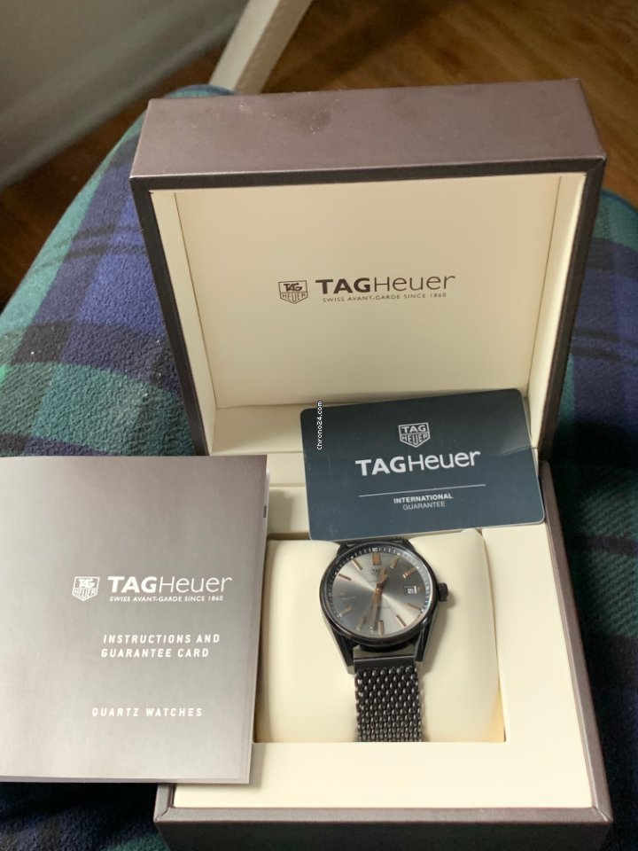 IMG_9081 TAG Heuer Carrera Lady Womens watch Quartz Steel WAR1113.BA0602 Replica 4