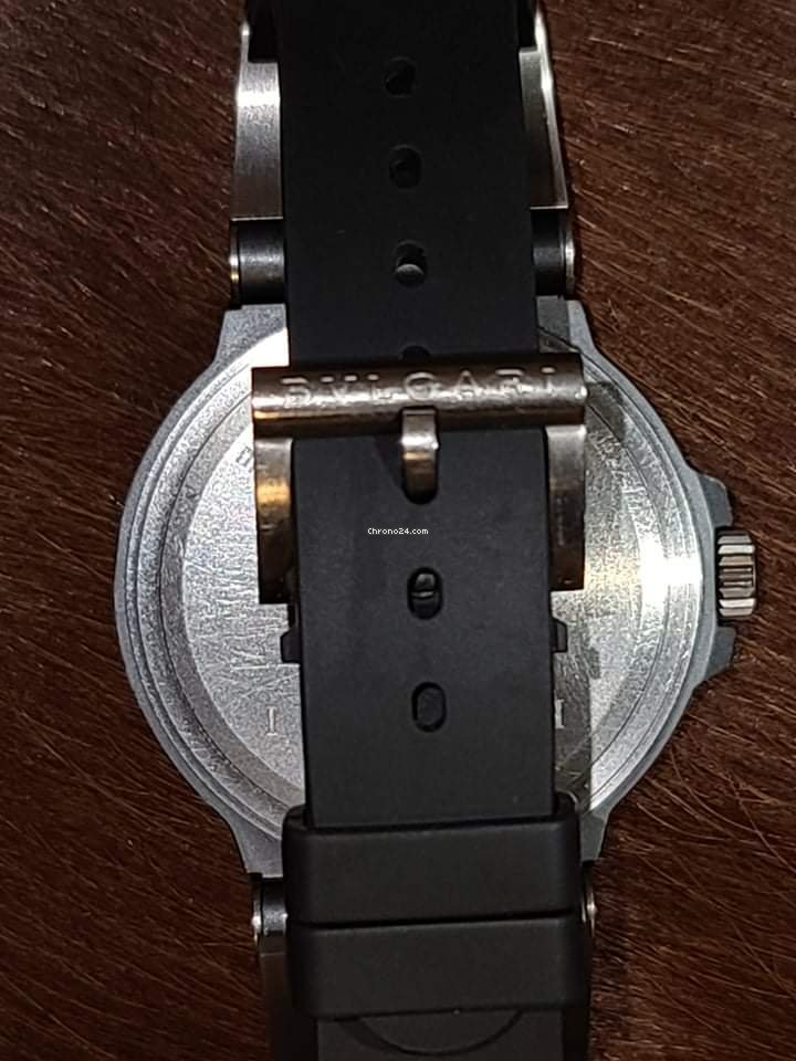 IMG_9081 Bulgari Diagono Mens watch Unisex Automatic Titanium TI 44 TA Replica 4