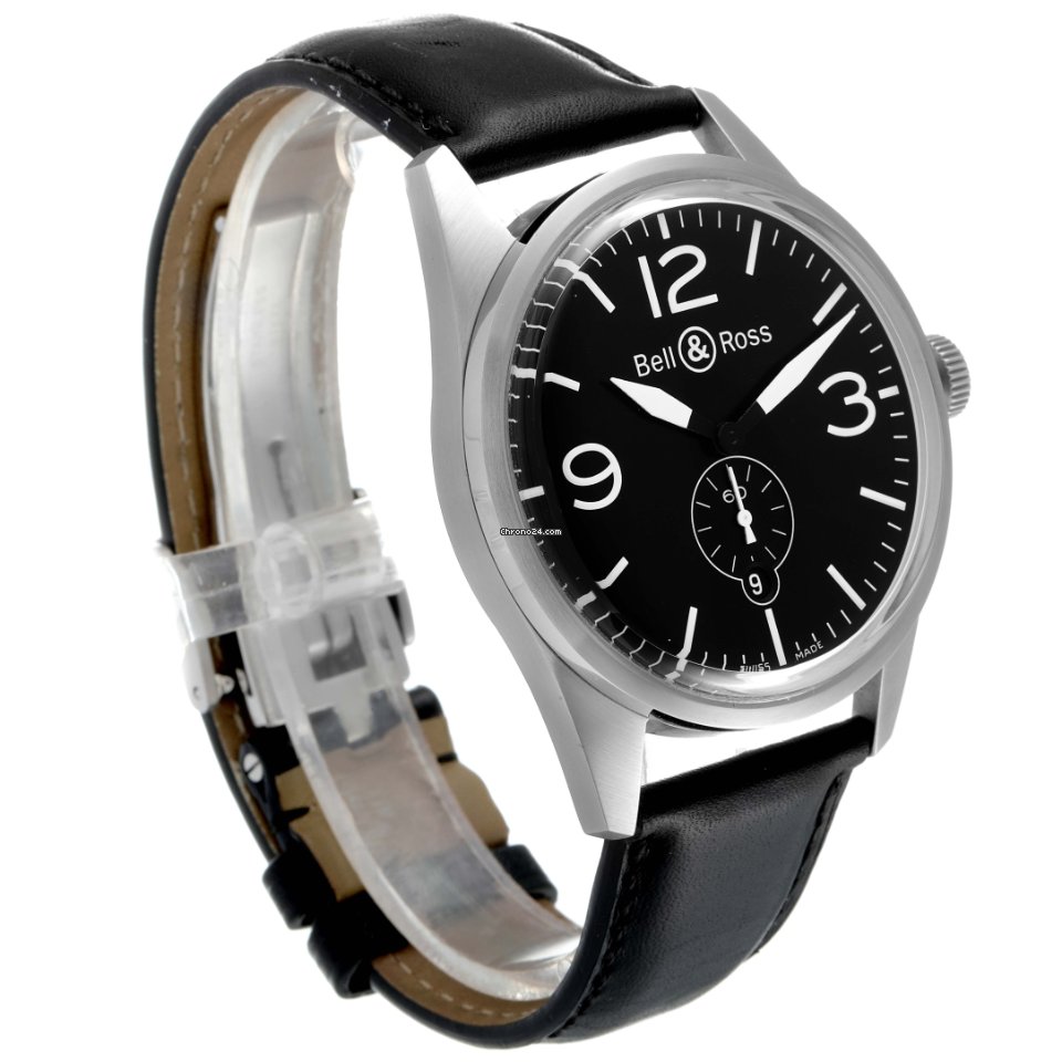 IMG_9081 Bell & Ross Vintage Mens watch Unisex Automatic Steel BR123-95-SS Replica 4