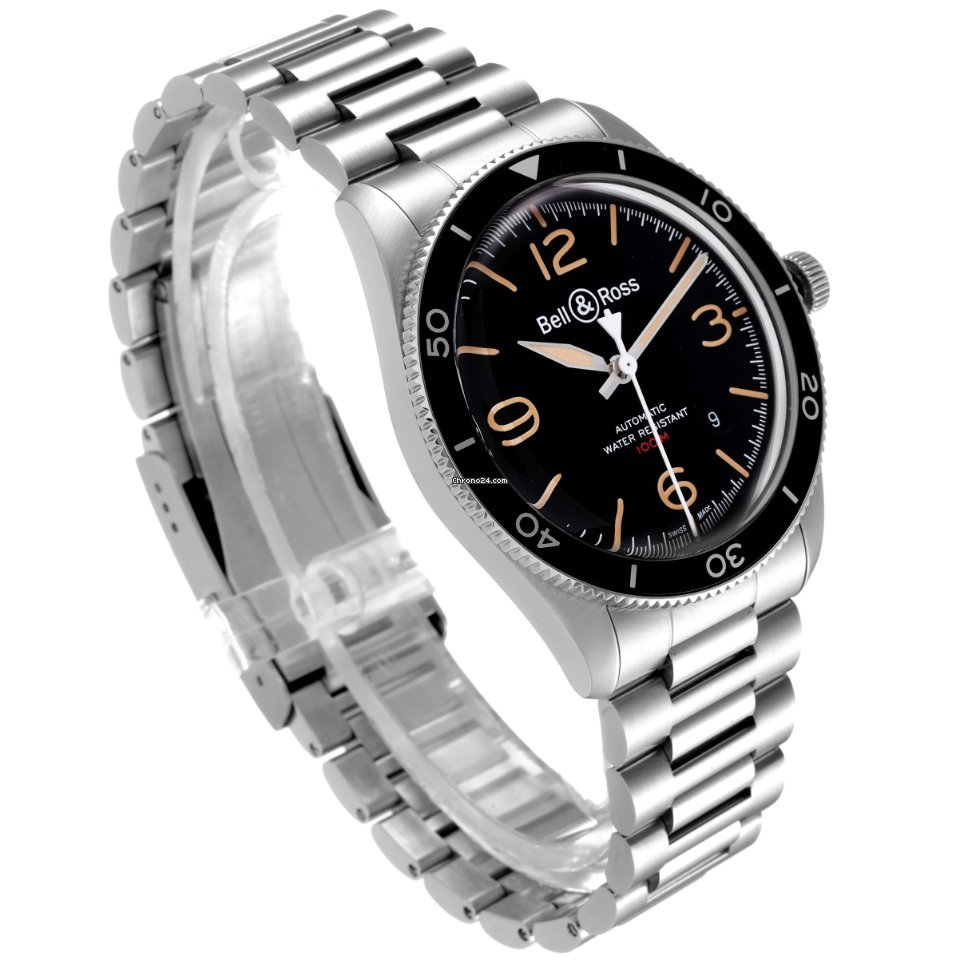 IMG_9081 Bell & Ross BR V2 Mens watch Unisex Automatic Steel BRV292-HER-ST SST Replica 4