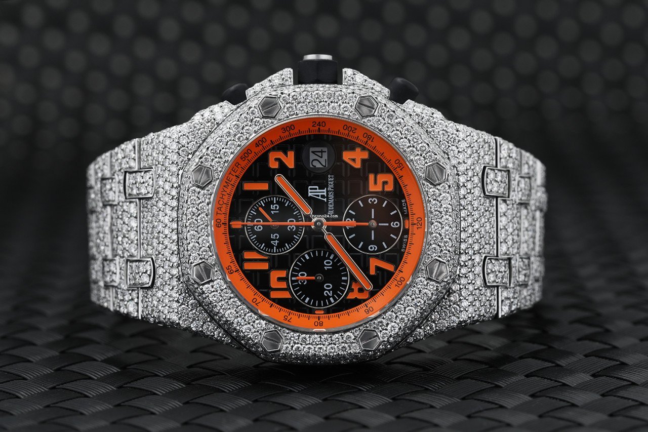 IMG_9081 Audemars Piguet Royal Oak Offshore Chronograph Volcano Mens watch Unisex Automatic Steel 26170ST.OO.D101CR Replica 4