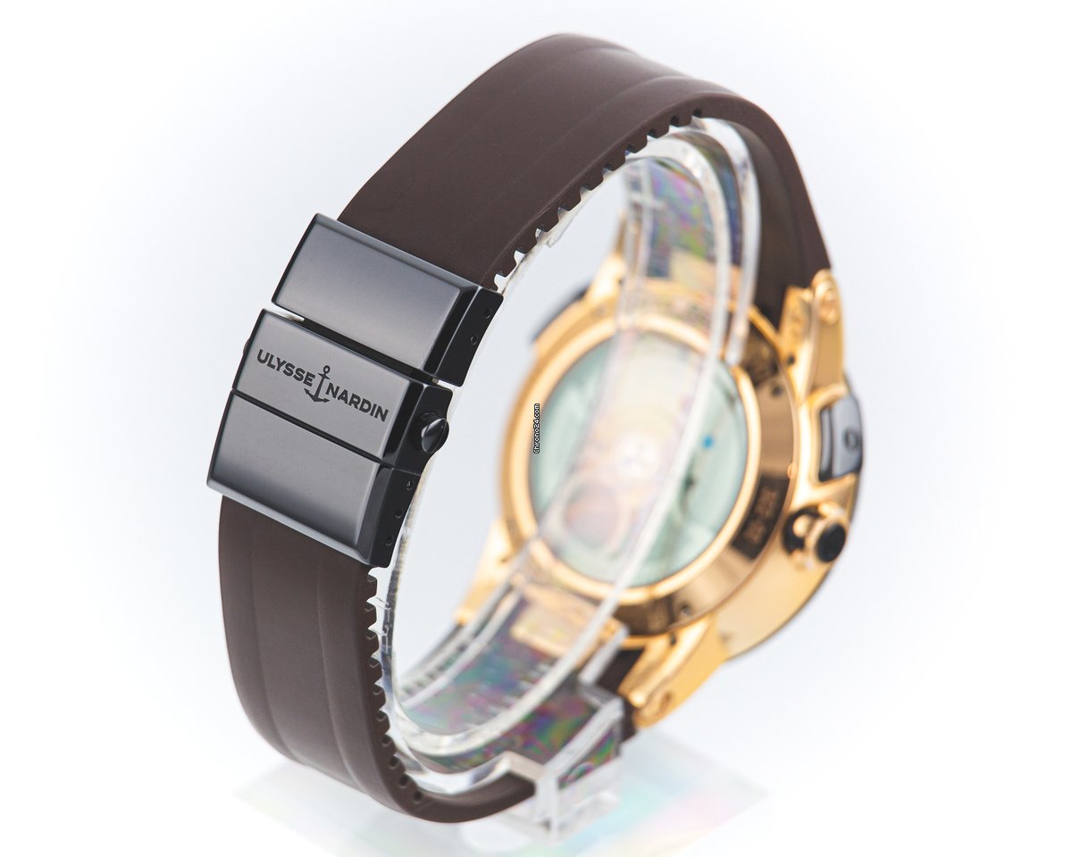 IMG_9081 Ulysse Nardin El Toro Black Toro Mens watch Unisex Automatic Rose gold 322-00 Replica 4
