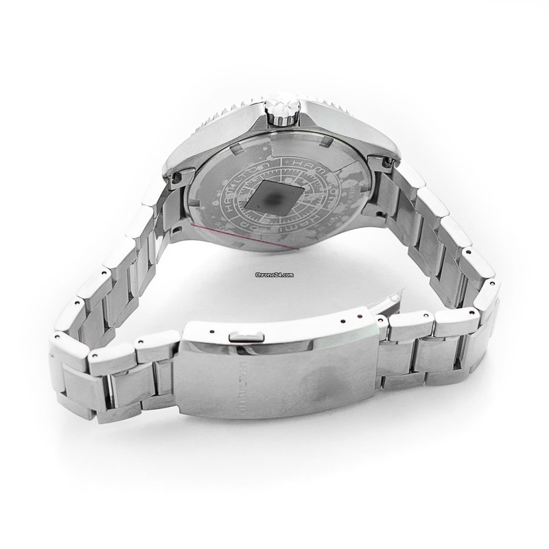 IMG_9081 Hamilton Khaki Navy Womens watch Quartz Steel h82221110 Replica 4