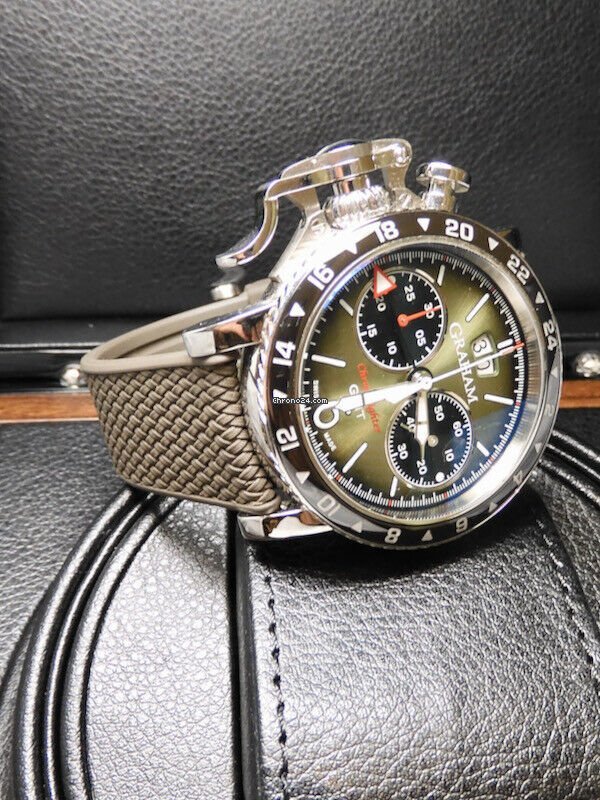 Graham Chronofighter Automatic Steel 2CVBC.G01A Replica 4