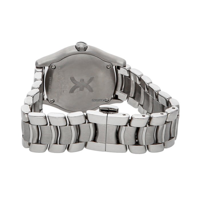 IMG_9081 Ebel X-1 Womens watch Quartz Steel 1216107 Replica 4