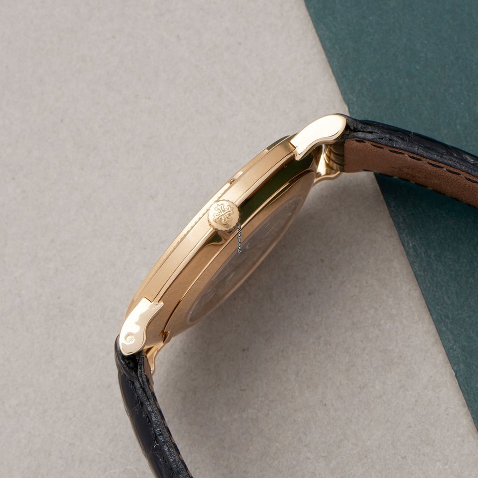 IMG_9081 Patek Philippe Calatrava Mens watch Unisex Manual winding Yellow gold 5119J-001 Replica 4
