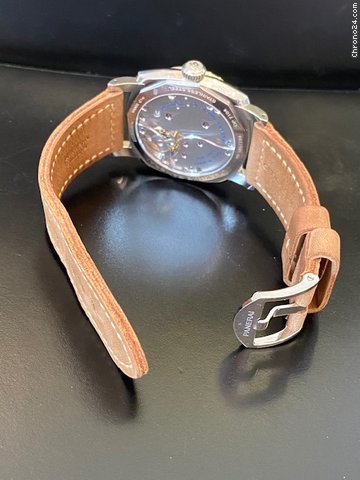 IMG_9081 Panerai Radiomir 1940 3 Days Mens watch Unisex Manual winding Steel PAM 00690 Replica 4