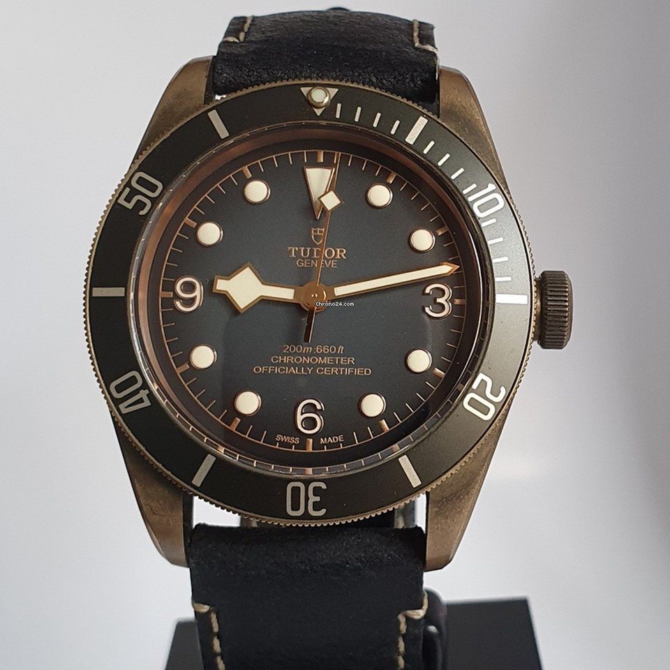 IMG_9081 Tudor Black Bay Bronze Mens watch Unisex Automatic Bronze 79250BA Replica 4