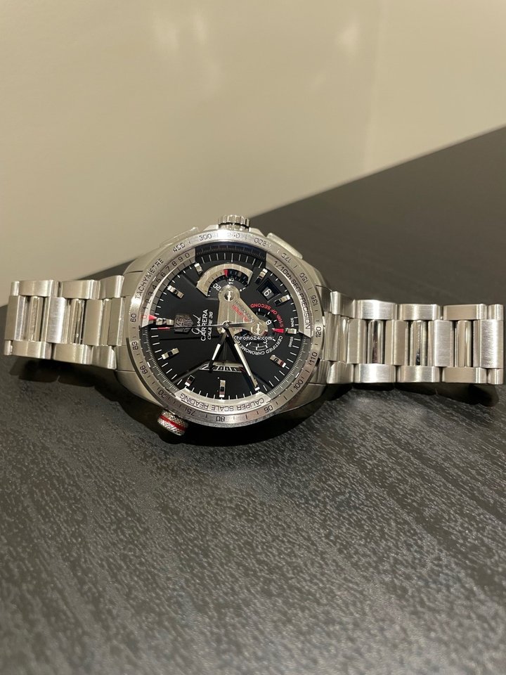 IMG_9081 TAG Heuer Grand Carrera Mens watch Unisex Automatic Steel CAV5115 Replica 4