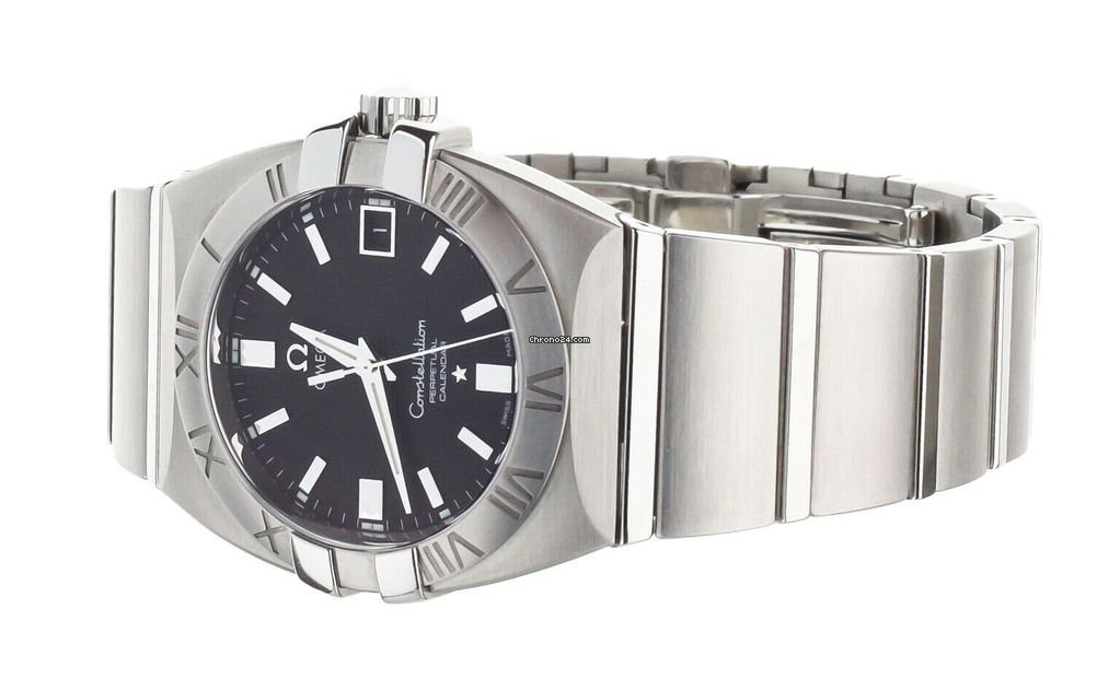 IMG_9081 Omega Constellation Double Eagle Womens watch Quartz Steel 15115100 Replica 4