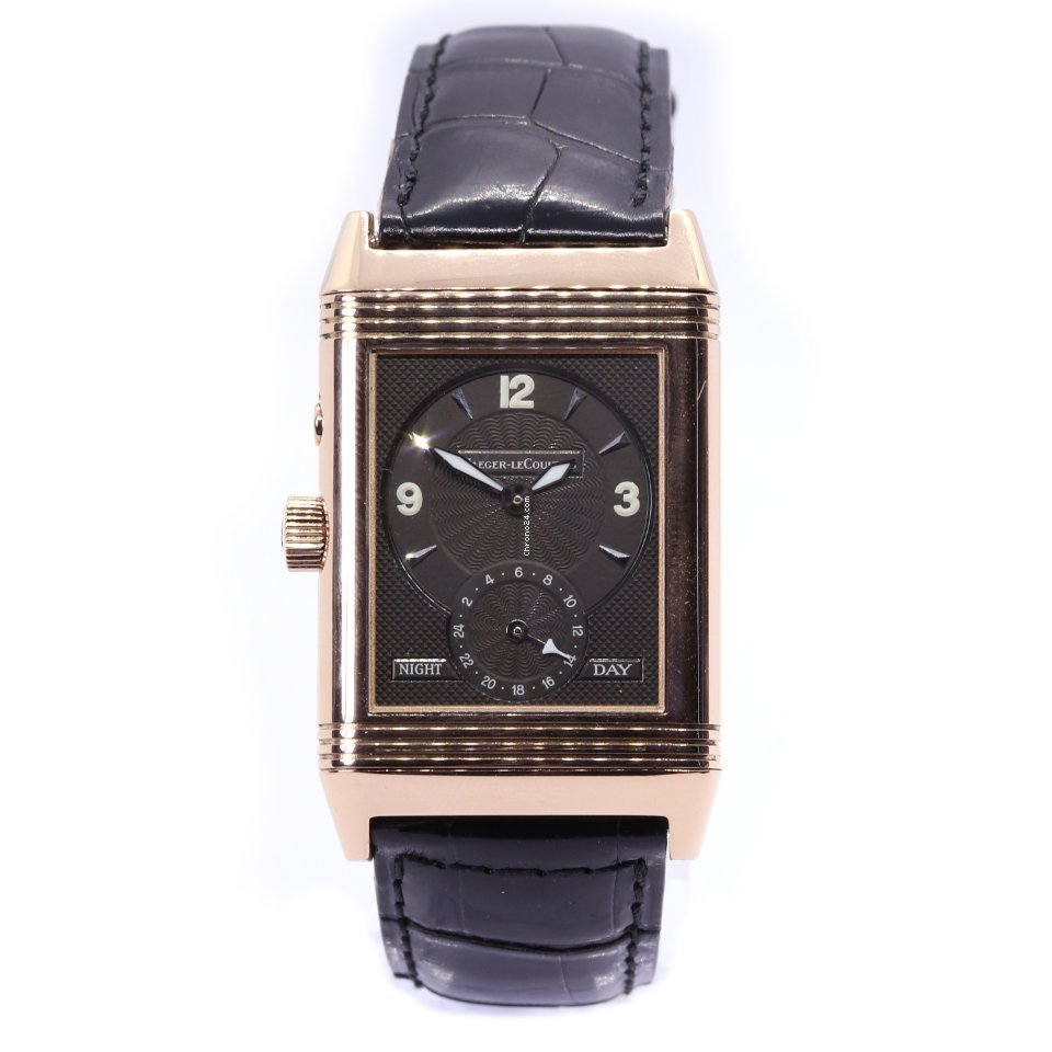IMG_9081 Jaeger-LeCoultre Reverso Grande Taille Mens watch Unisex Manual winding Rose gold 270.2.54 Replica 4