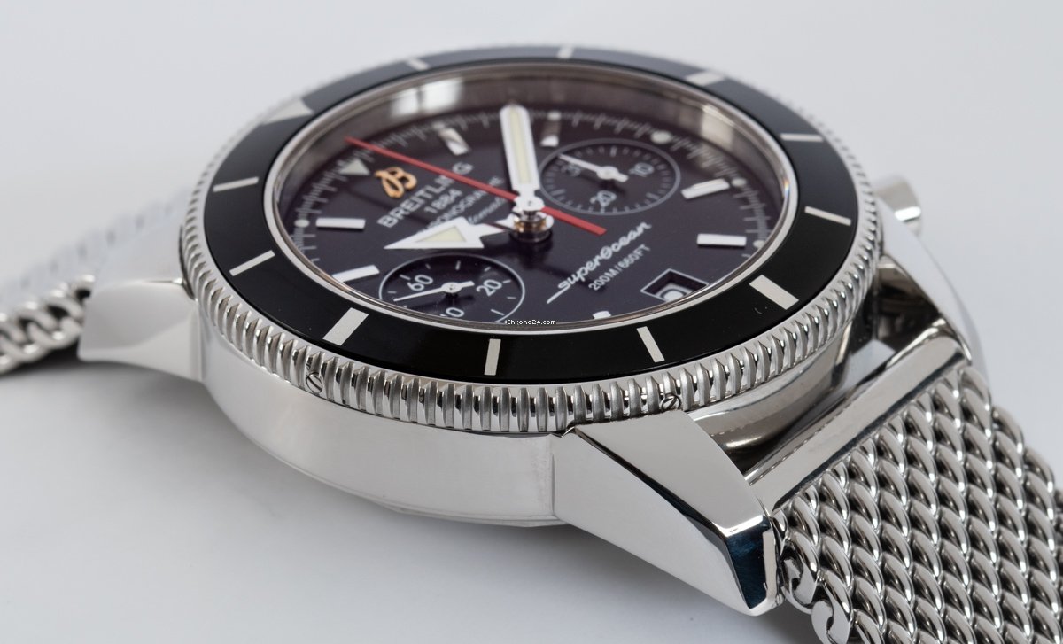 IMG_9081 Breitling Superocean Heritage Chronograph Mens watch Unisex Automatic Steel A2337024 BB81 Replica 4