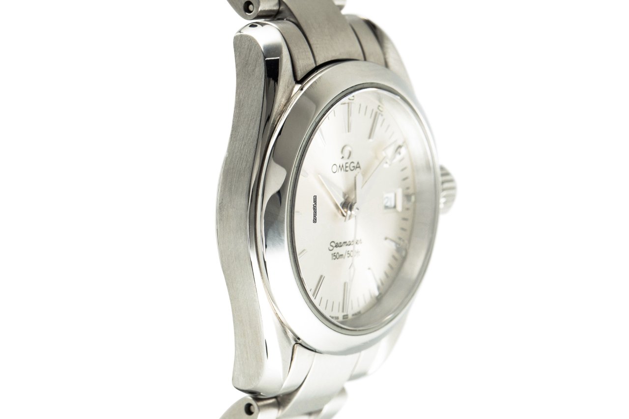 Omega Seamaster Aqua Terra Womens watch Quartz Steel 2577.30.00 Replica 4