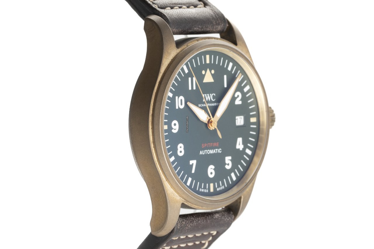 IWC Pilot Mens watch Unisex Automatic Bronze IW326802 Replica 4