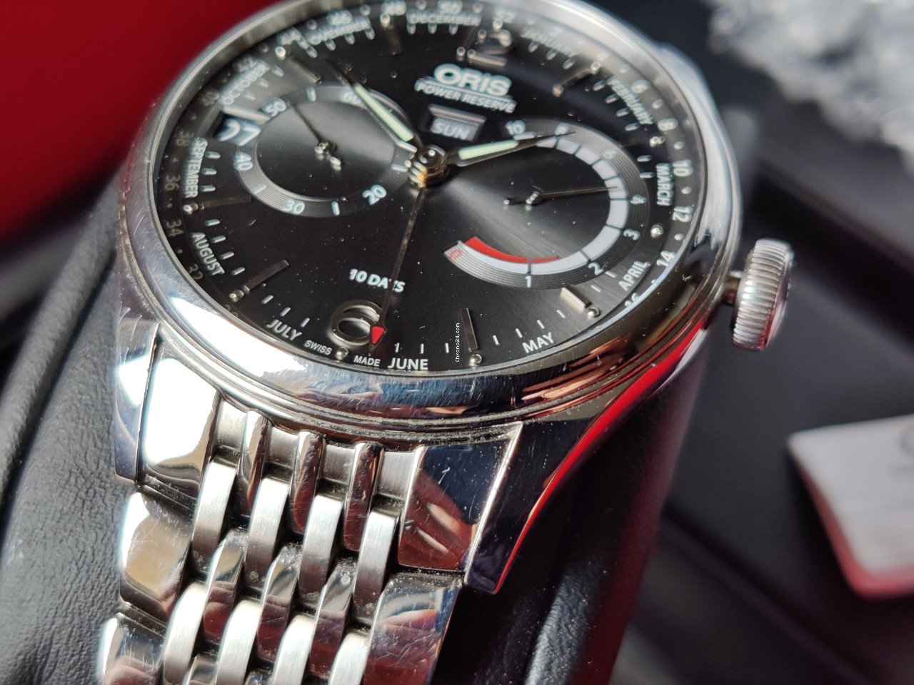 IMG_9081 Oris Artelier Calibre 113 Mens watch Unisex Manual winding Steel 01 113 7738 4063 Replica 4