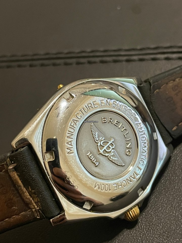 IMG_9081 Breitling Mens watch Unisex Automatic Gold Steel B10050 Replica 4