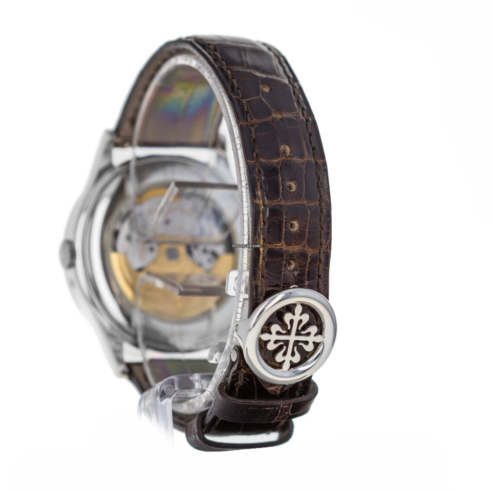 IMG_9081 Patek Philippe Perpetual Calendar Mens watch Unisex Automatic Platinum 5496P Replica 4