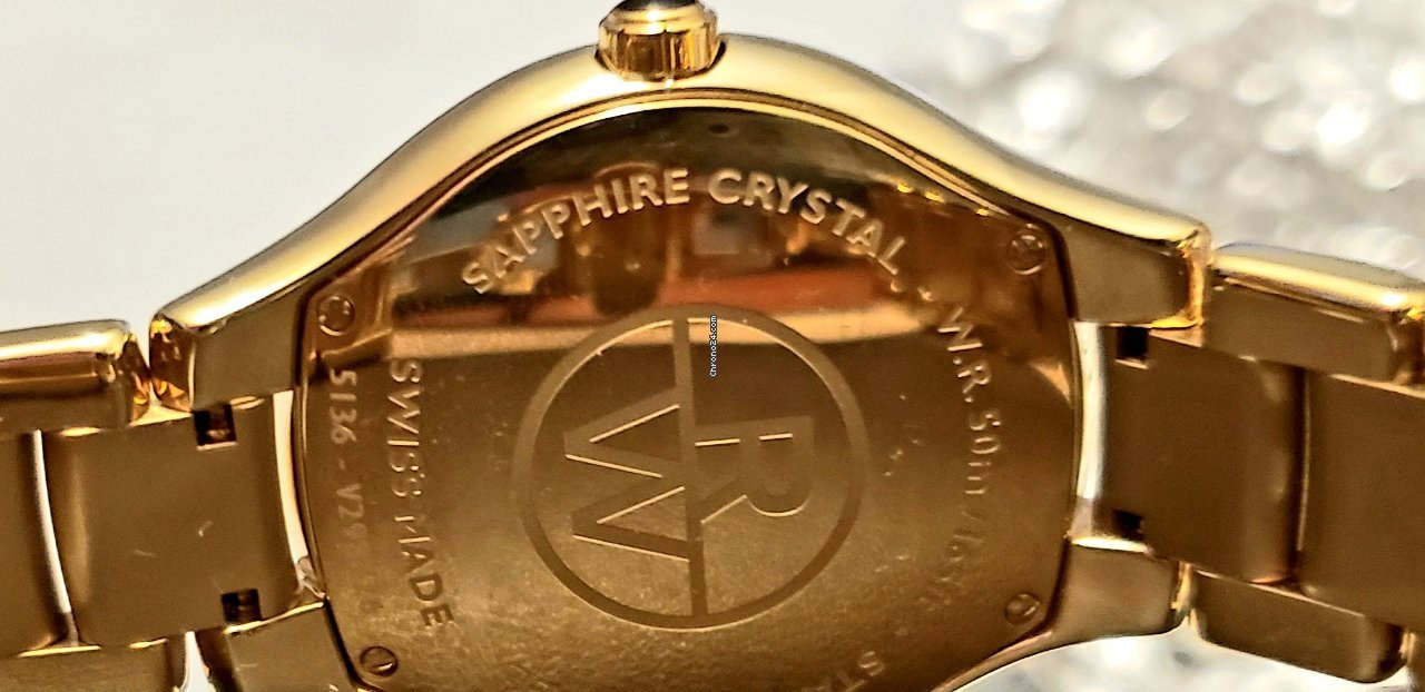 IMG_9081 Raymond Weil Noemia Womens watch Quartz Gold Steel 5136-P-00995 Replica 4