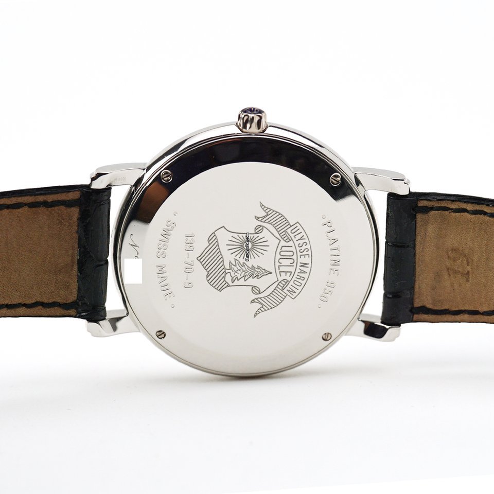 IMG_9081 Ulysse Nardin San Marco Mens watch Unisex Automatic Platinum 139-70-9 Replica 4