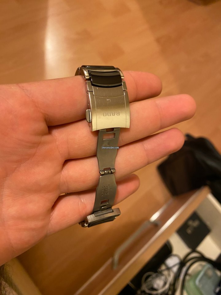 IMG_9081 Rado Centrix Mens watch Unisex Quartz Steel R30941152 Replica 4