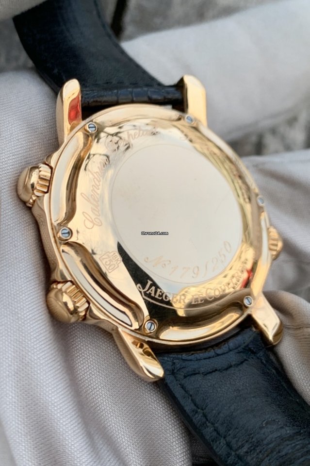 Jaeger-LeCoultre Mens watch Unisex Automatic Red gold 180.2.99 Replica 4