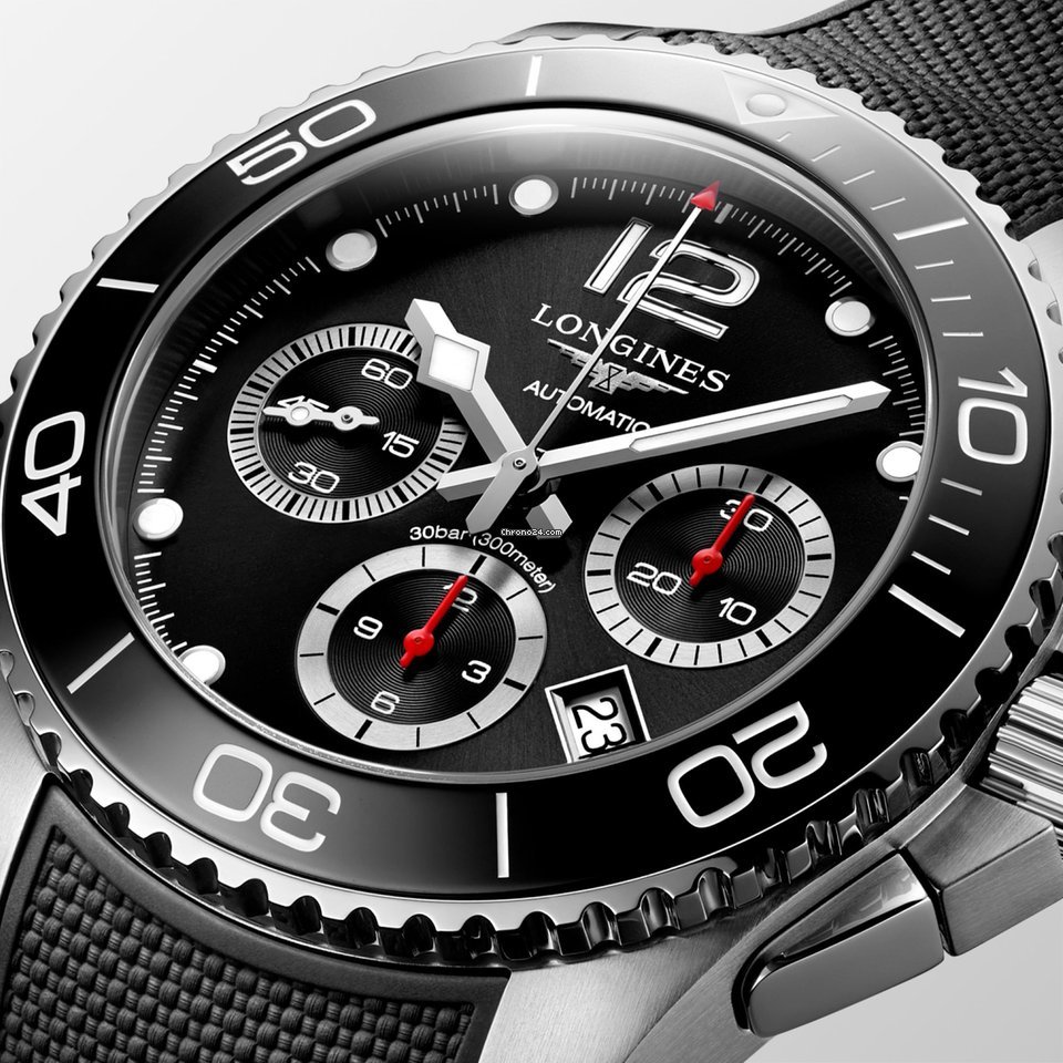 Longines HydroConquest Mens watch Unisex Automatic Steel L3.883.4.56.9 Replica 4