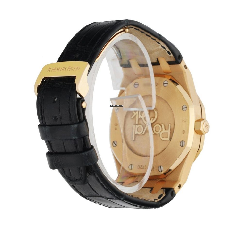 IMG_9081 Audemars Piguet Royal Oak Dual Time Mens watch Unisex Automatic Rose gold 26120OR.OO.D088CR.01 Replica 4
