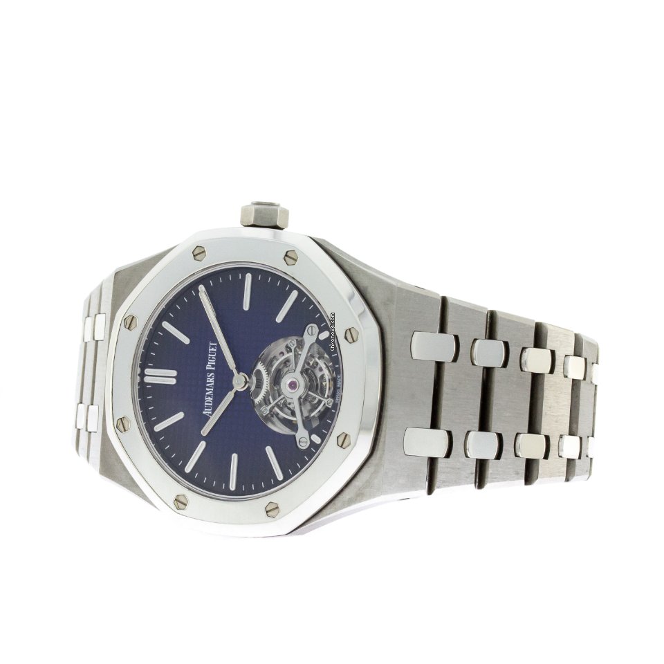 IMG_9081 Audemars Piguet Royal Oak Tourbillon Mens watch Unisex Manual winding Titanium 26510IP.OO.1220IP.01 Replica 4