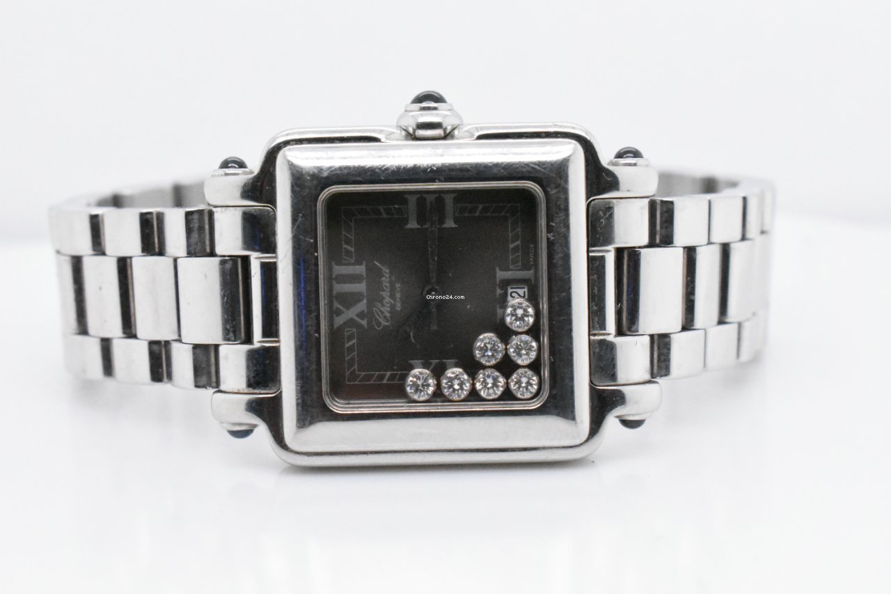 Chopard Happy Sport Womens watch Quartz Steel 27 8325-23 Replica 4