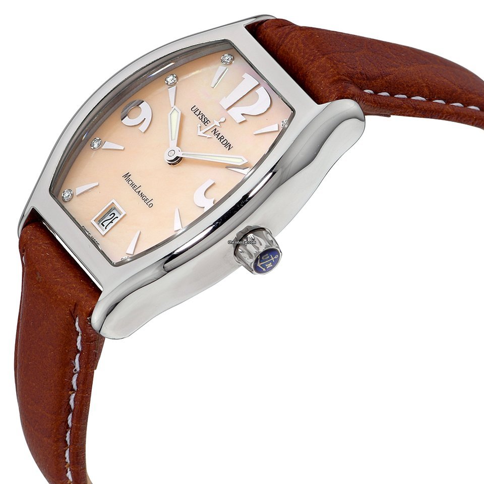 IMG_9081 Ulysse Nardin Michelangelo Womens watch Automatic Steel 113-48 Replica 4