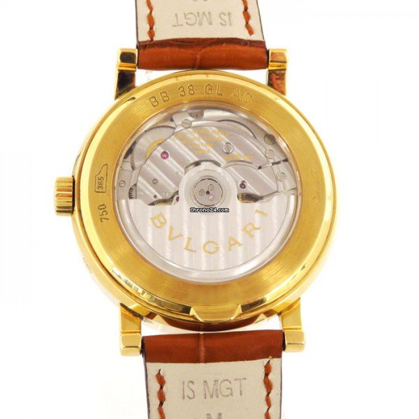 IMG_9081 Bulgari Bulgari Automatic Yellow gold BB38GLAC Replica 4