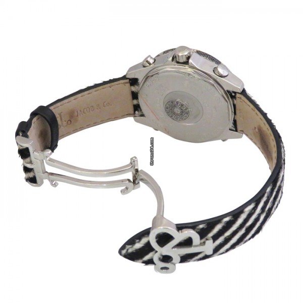 IMG_9081 Jacob & Co. Five Time Zone Quartz Steel JC-M65D Replica 4