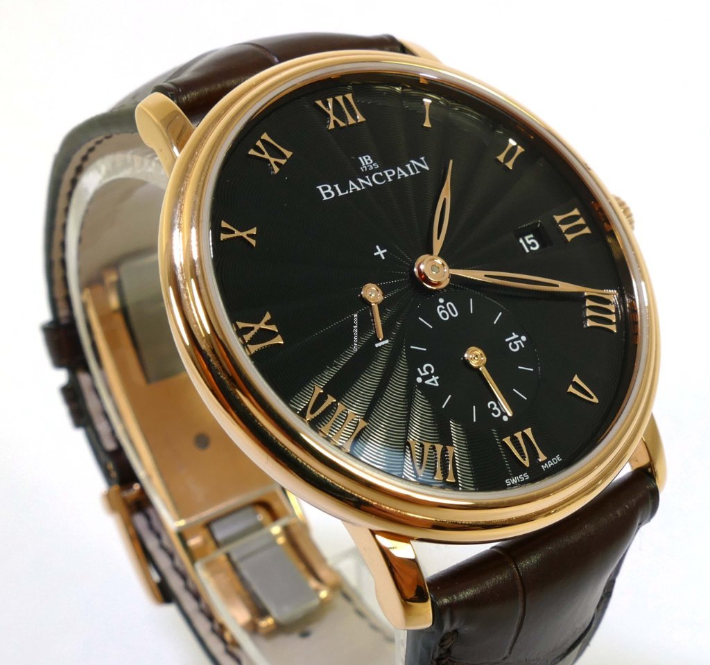 Blancpain Villeret Ultra-Slim 6606-3630-55B Replica 4