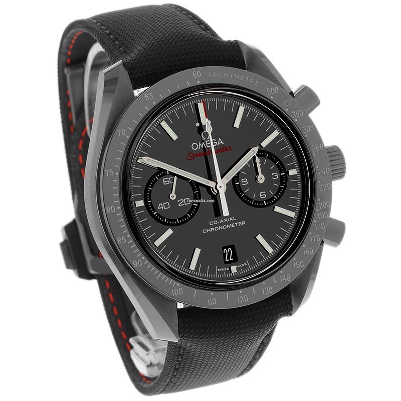 Omega Speedmaster Professional Moonwatch Mens watch Unisex Ceramic 311.92.44.51.01.003 Replica 4