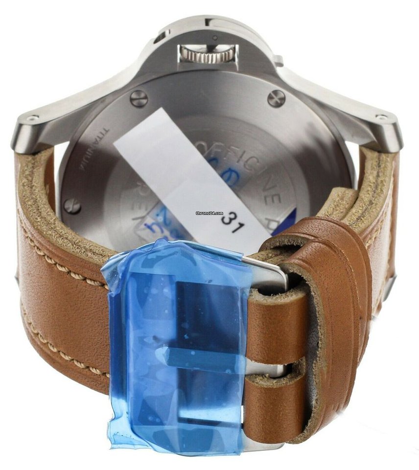 IMG_9081 Panerai Special Editions Mens watch Unisex Manual winding Titanium PAM341 Replica 4