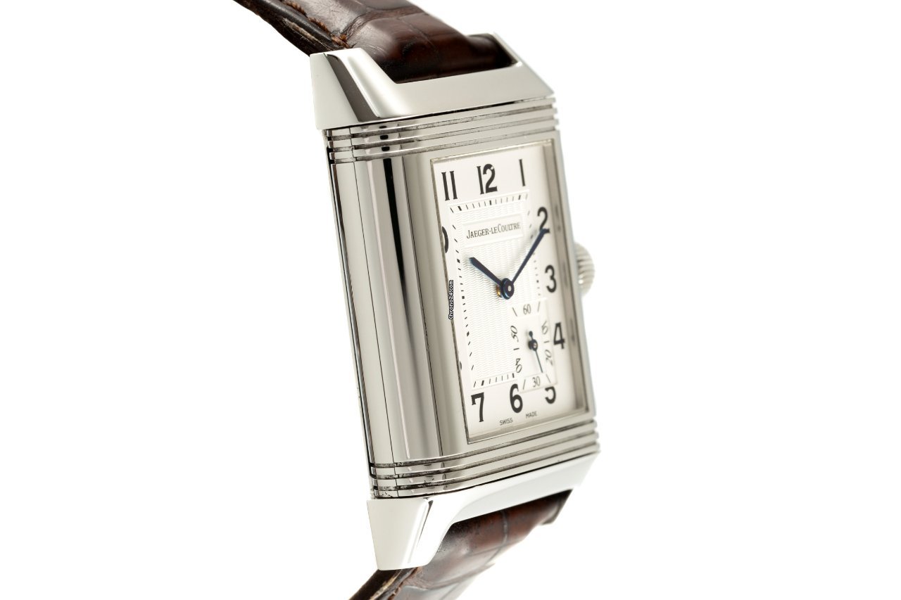 Jaeger-LeCoultre Grande Reverso Mens watch Unisex Manual winding Steel 240.8.14 Replica 4
