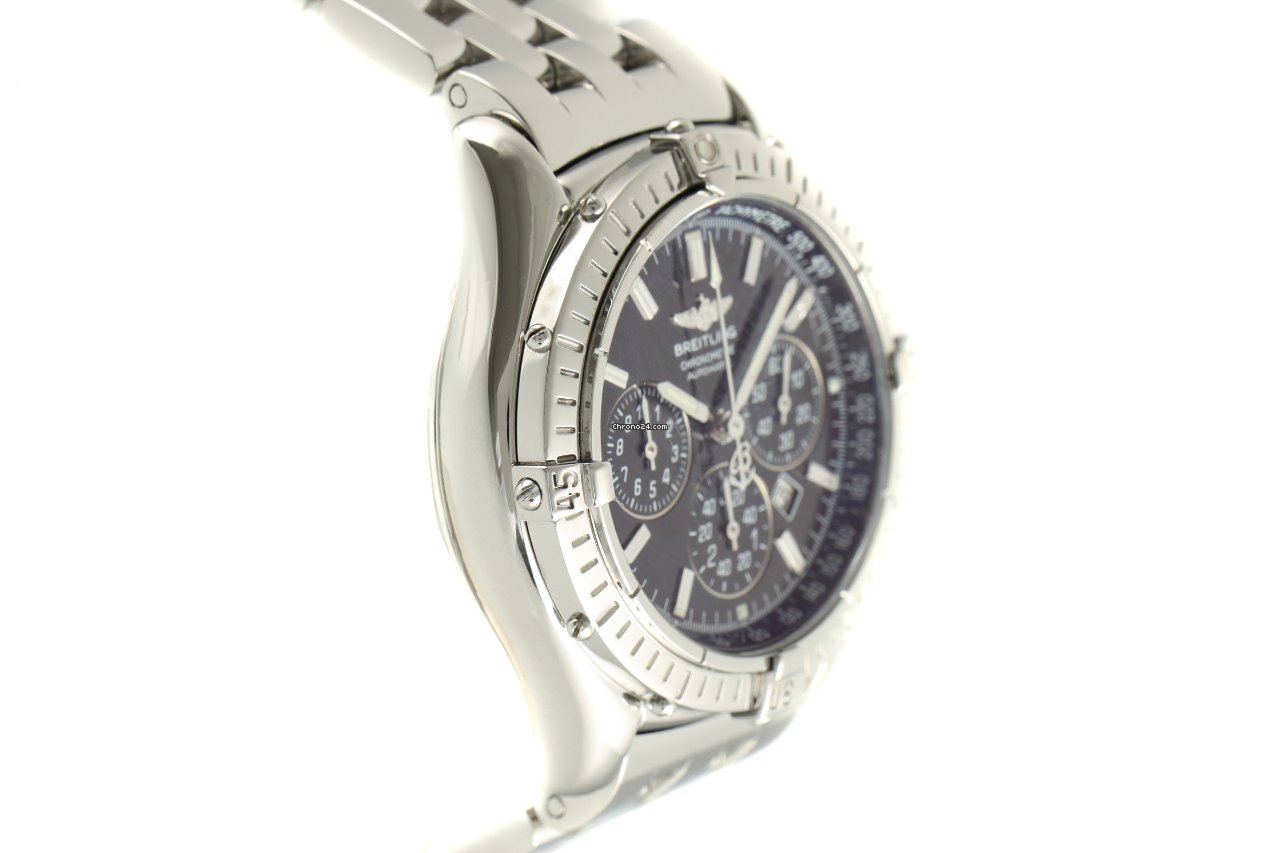 IMG_9081 Breitling Shadow Flyback Mens watch Unisex Automatic Steel A35312 Replica 4