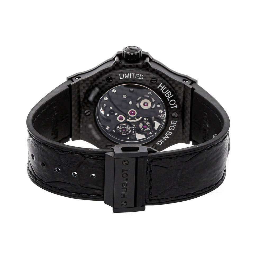 IMG_9081 Hublot Big Bang Mens watch Unisex Manual winding Carbon 304.QX.1140.HR Replica 4