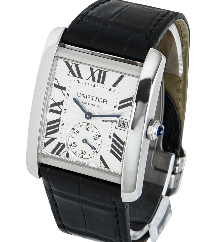 Cartier Tank MC Mens watch Unisex Automatic Steel W5330003 Replica 4