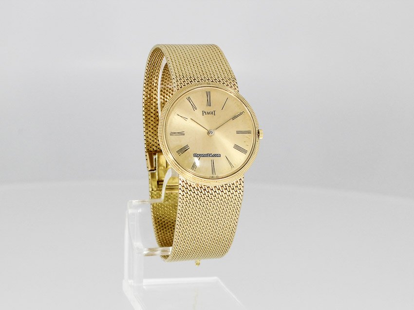 Piaget Womens watch Manual winding Yellow gold 9011 Replica 4