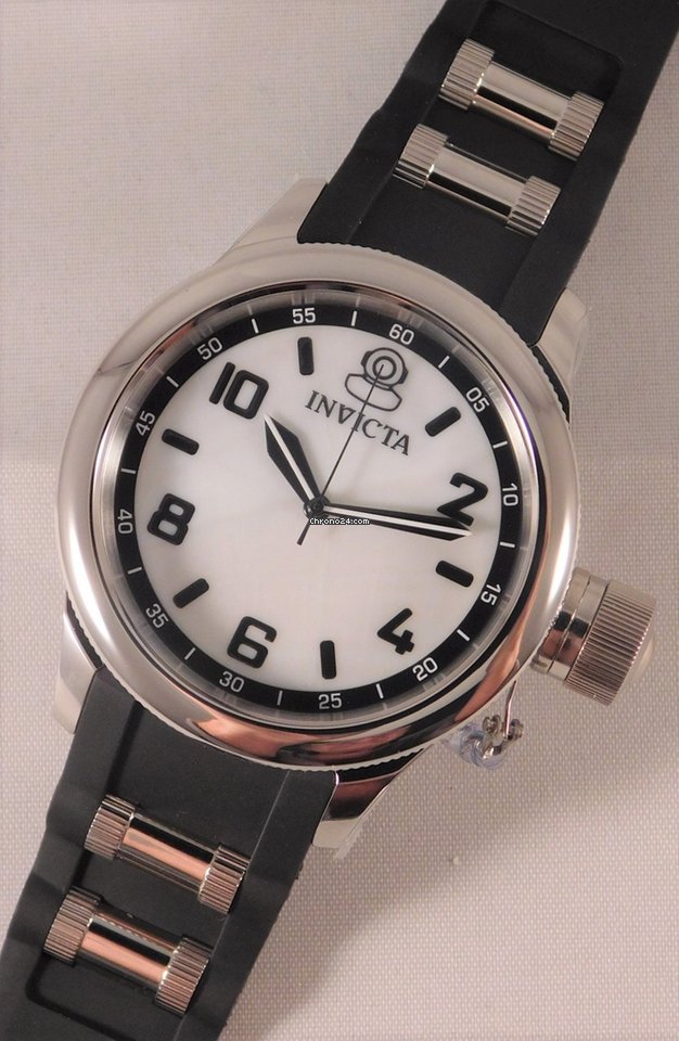 Invicta Mens watch Unisex Quartz Steel Russian Diver Replica 4