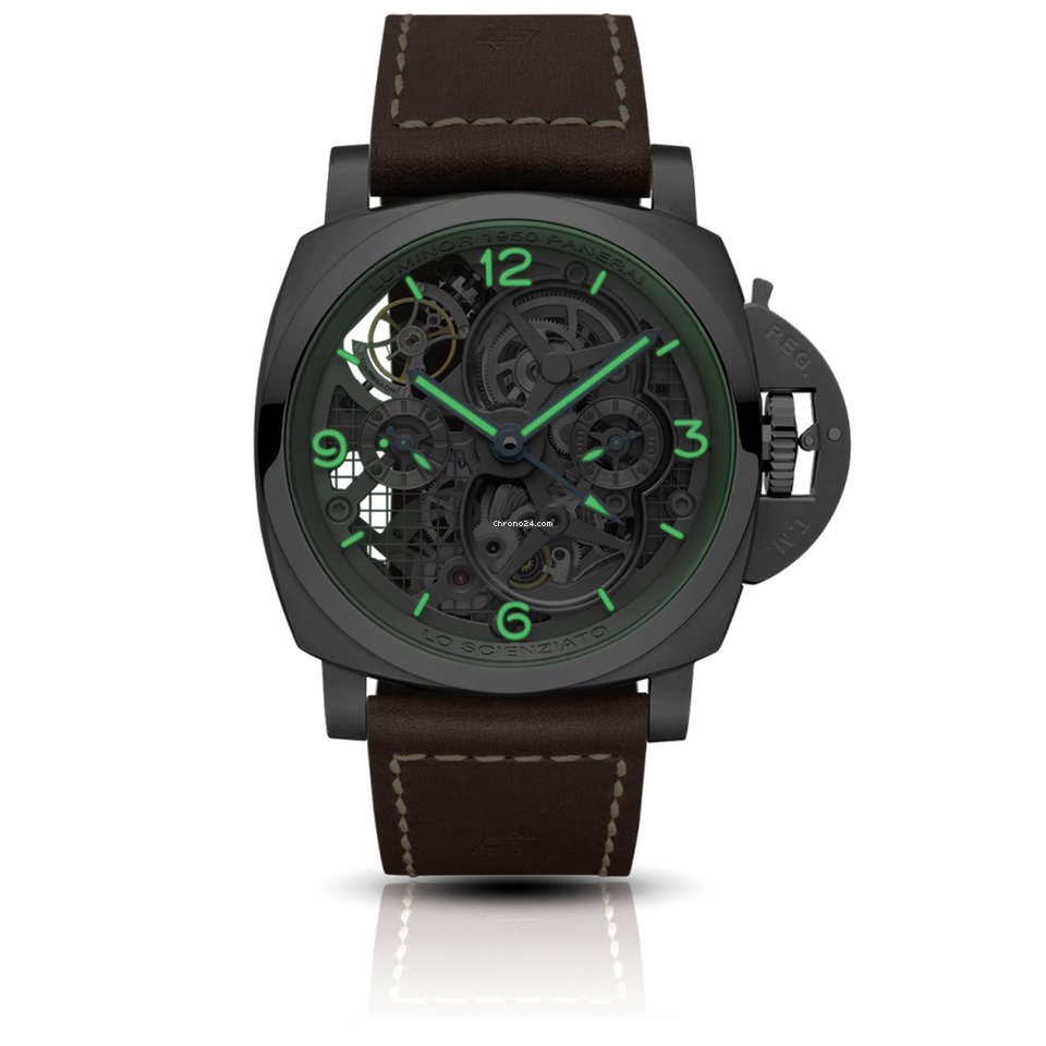 Panerai Special Editions Mens watch Unisex Manual winding Titanium PAM 00578 Replica 4