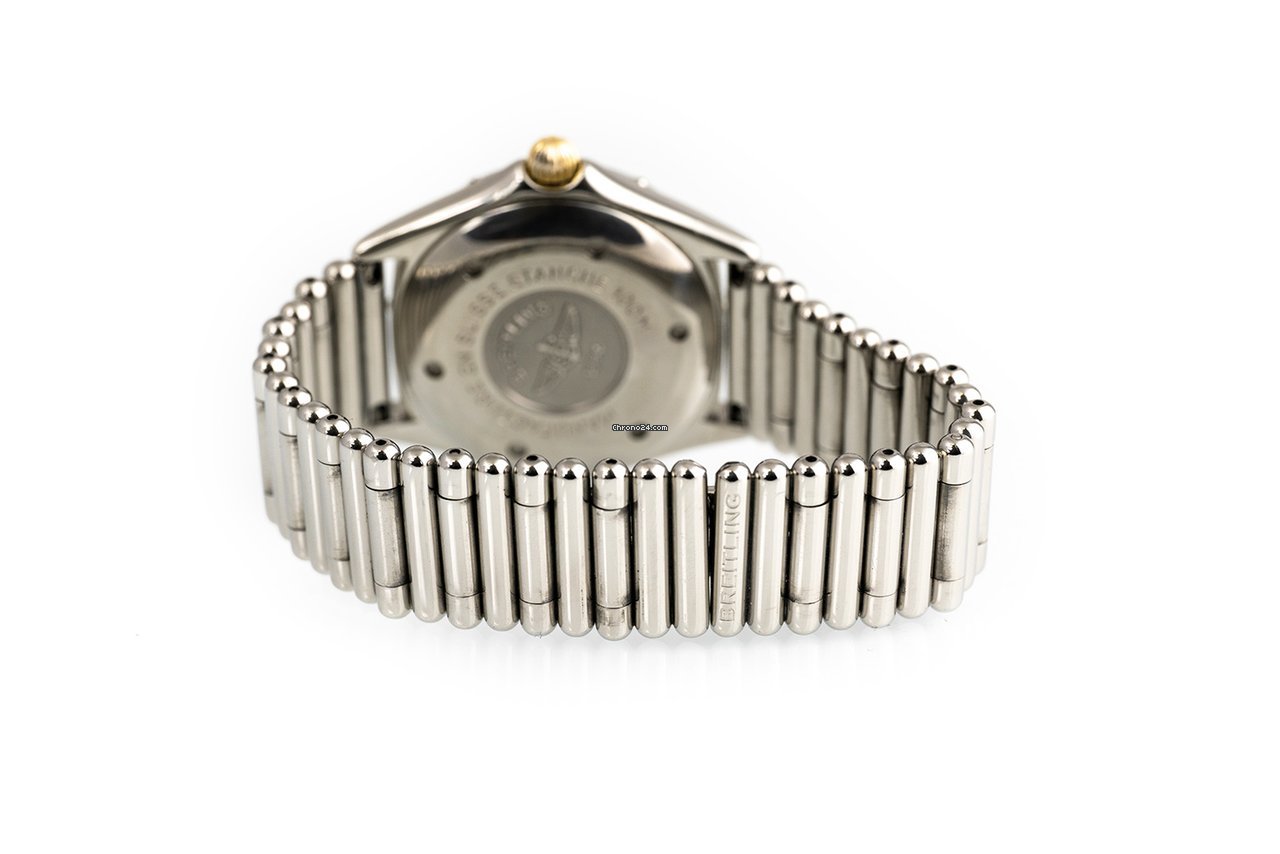 IMG_9081 Breitling Callisto Womens watch Quartz Gold Steel B64046 Replica 4