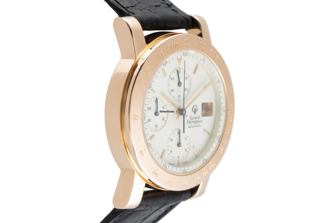 IMG_9081 Girard Perregaux GP 7000 Mens watch Unisex Automatic Red gold 7000 Replica 4